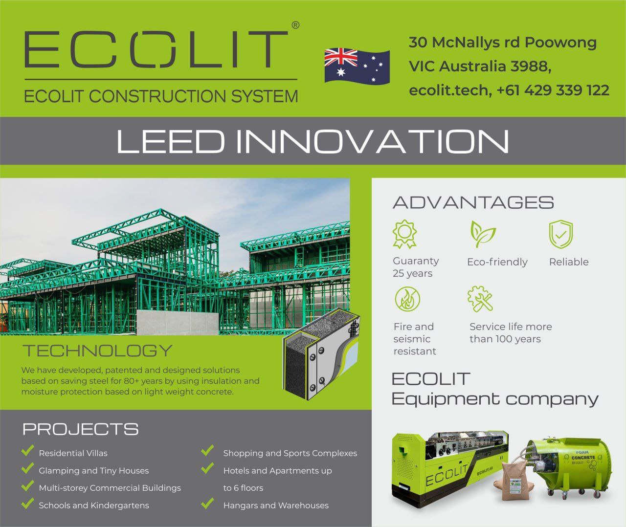ECOLIT enters the Australian market