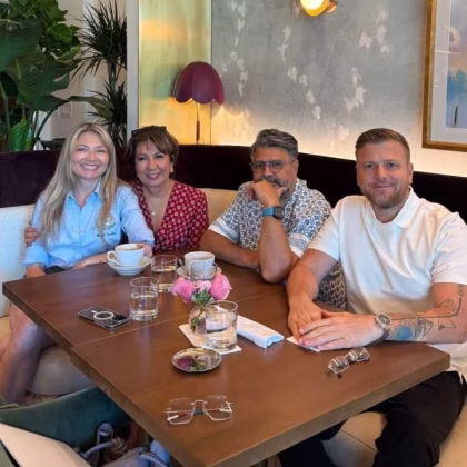 MEETING OF ECOLIT CEO DENIS LOZENKO WITH MAYOR LARISA SVECHIN