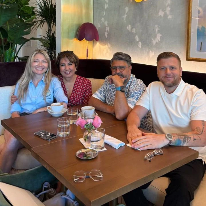 MEETING OF ECOLIT CEO DENIS LOZENKO WITH MAYOR LARISA SVECHIN