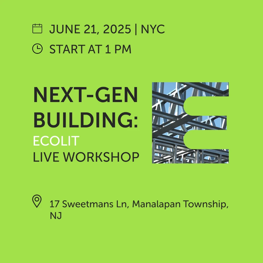 ECOLIT New Jersey USA “Demonstration & Workshop”